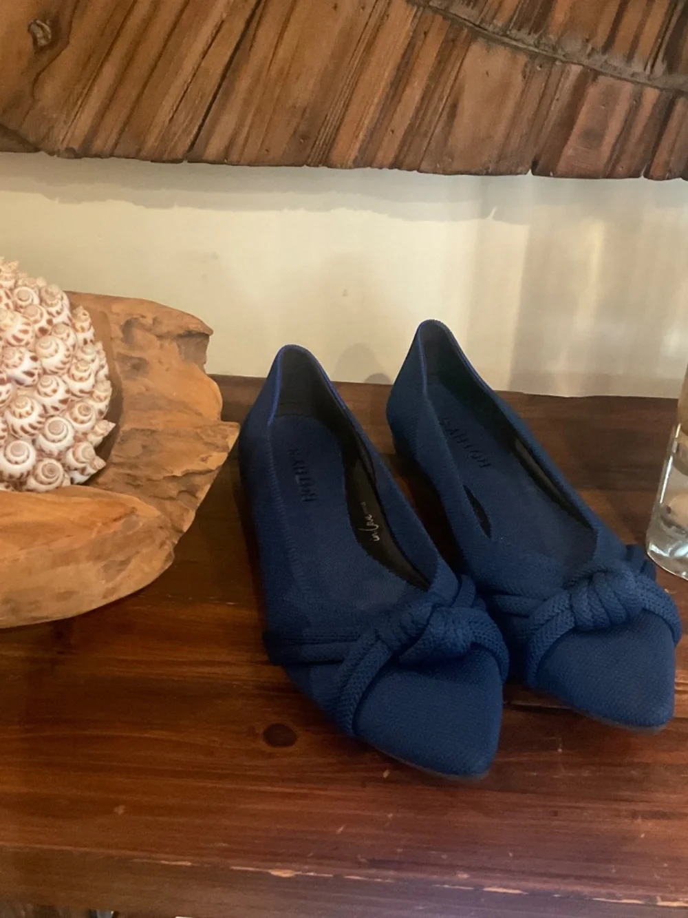 Rothy’s The Knot Point || Flats , Color Ocean Blue, Size W 9